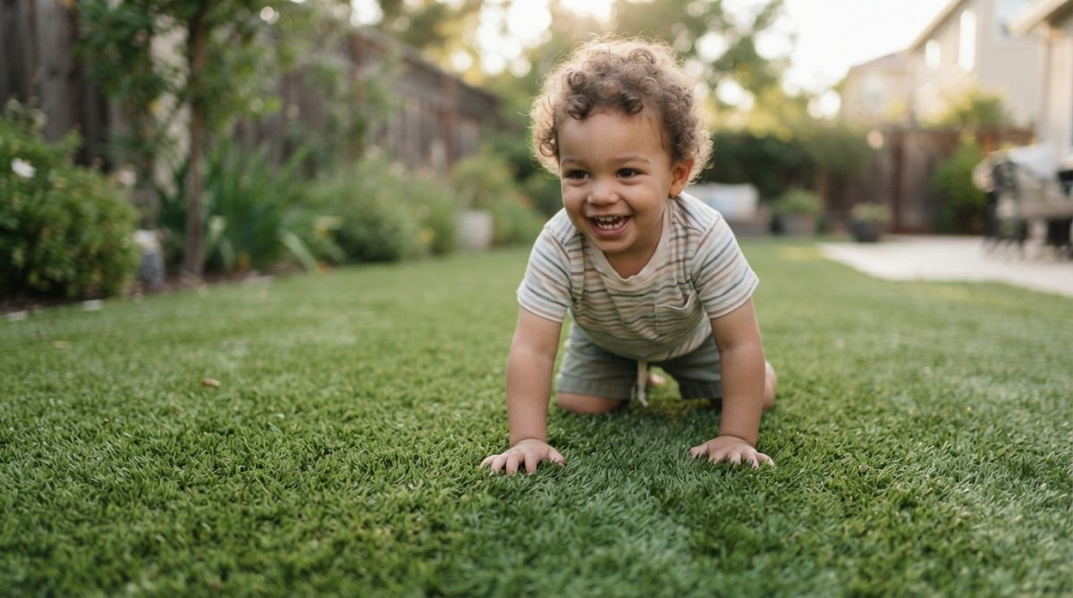 Is Synthetic Grass Safe for Small Children?