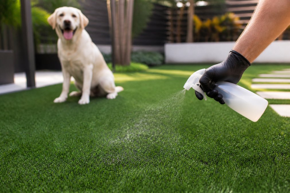 Remove Dog Urine Smell from Turf Infill