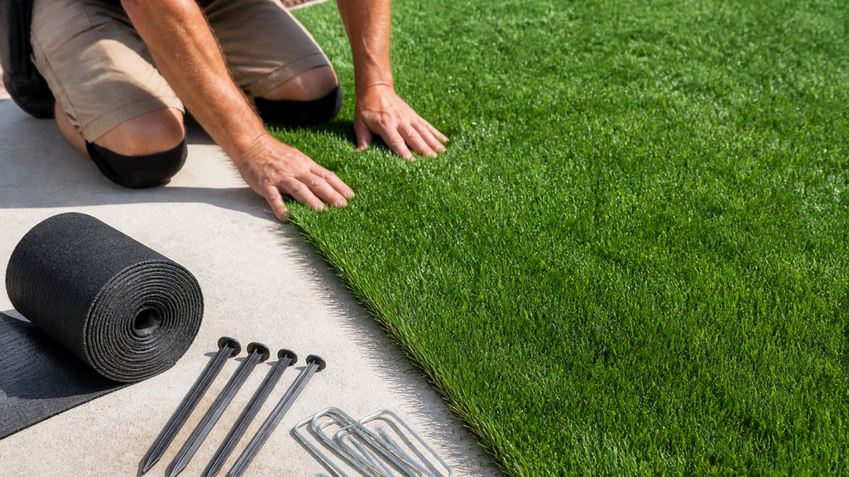 How to Secure Artificial Turf Without Glue