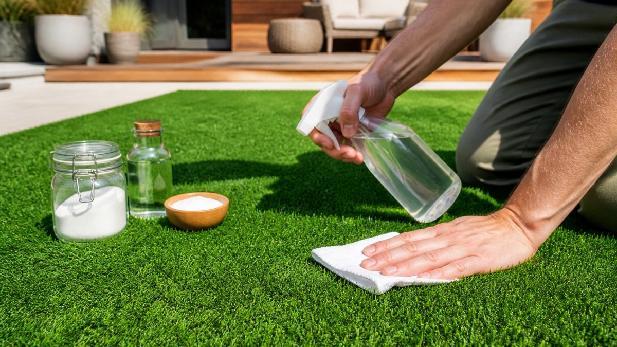 Natural Ways to Deodorize Artificial Grass
